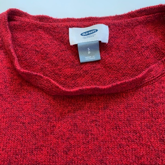 Red Marled Sweater - Picture 2 of 2